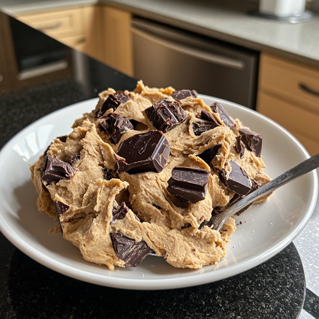 Cookie Dough ohne Zucker