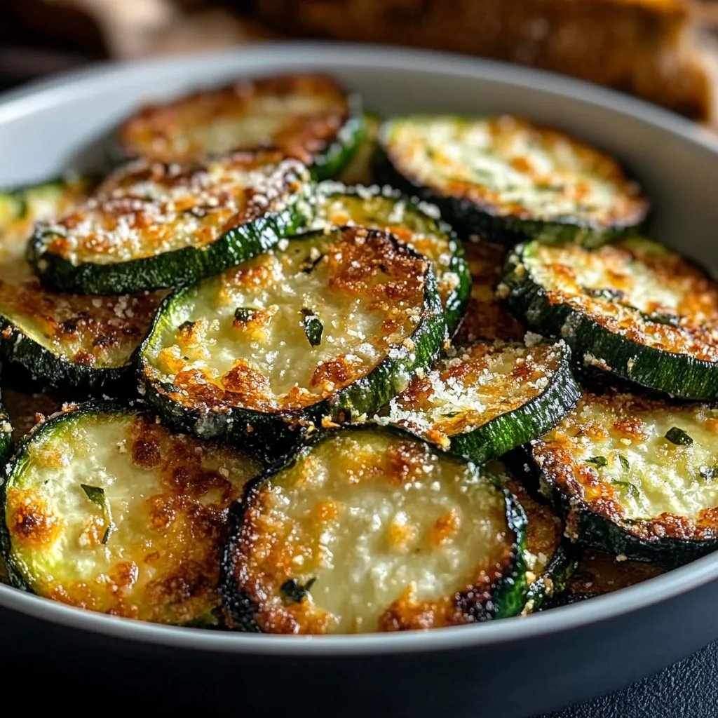 Heißluftfritteuse Zucchini Chips
