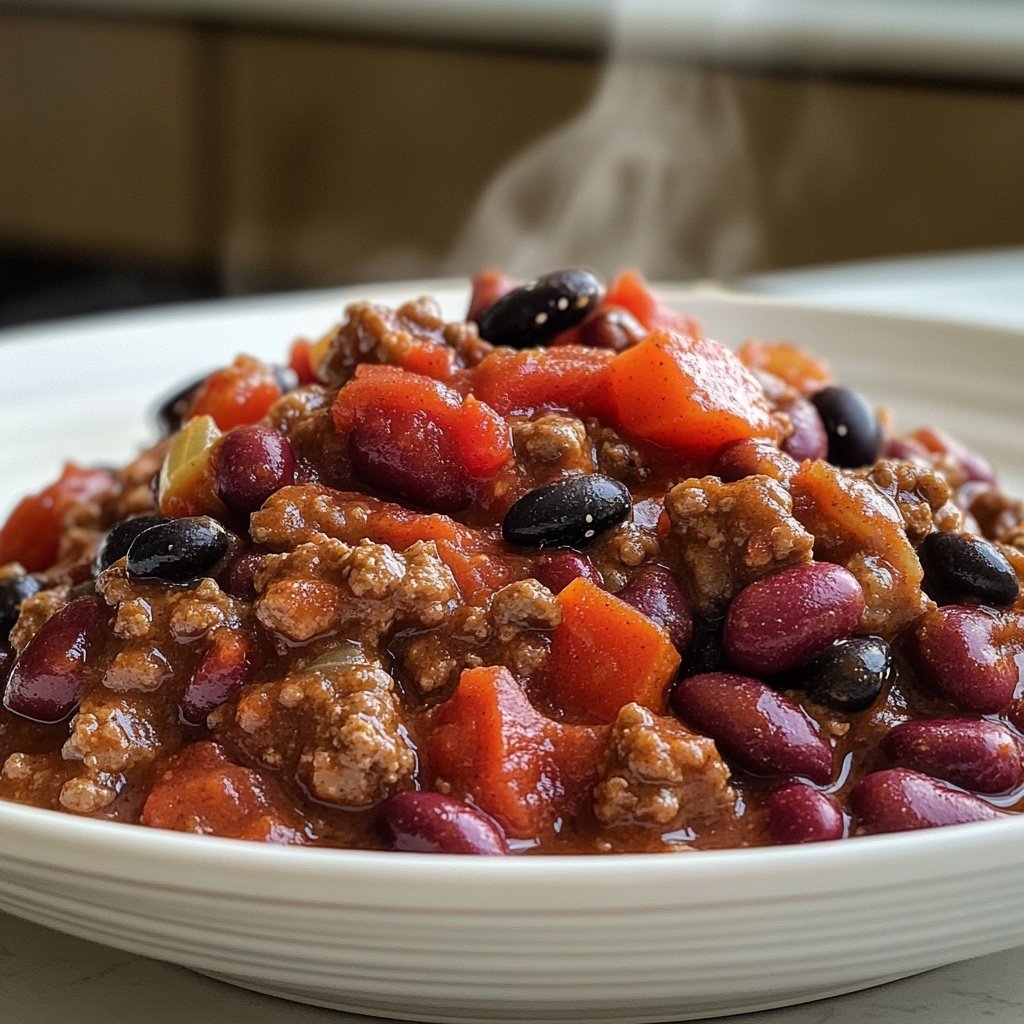 Chili sin Carne mit Bohnen