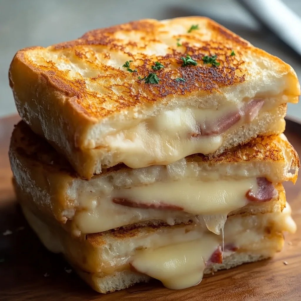 Cheese and Ham Toasties Dippers