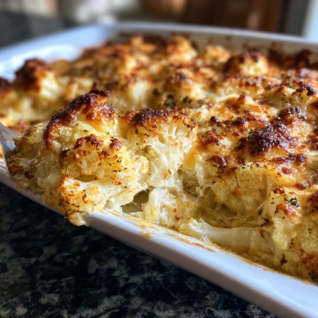 Blumenkohl Auflauf Low Carb