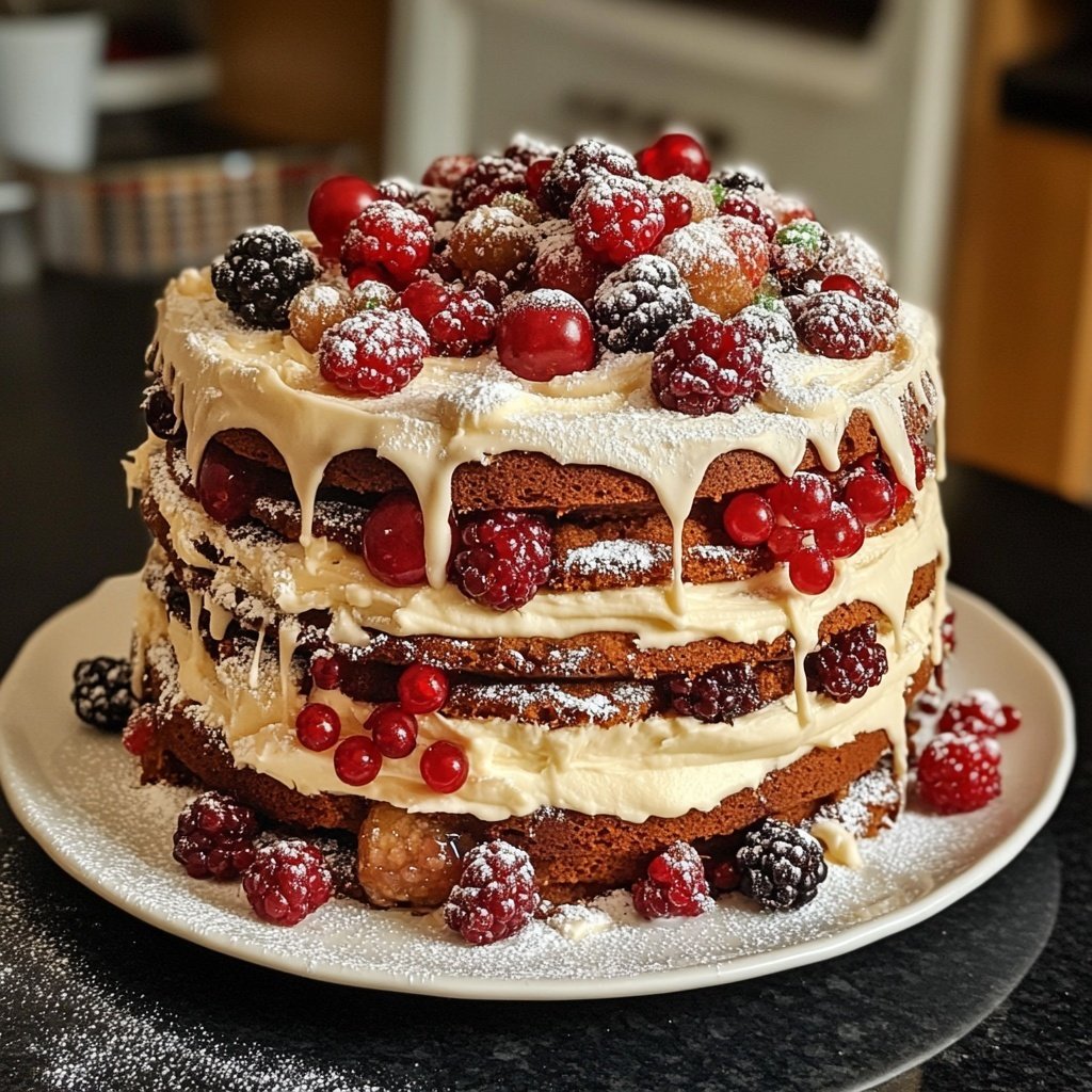 Himmlische Weihnachtstorte