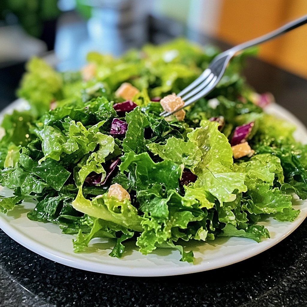Einfacher Grüner Salat