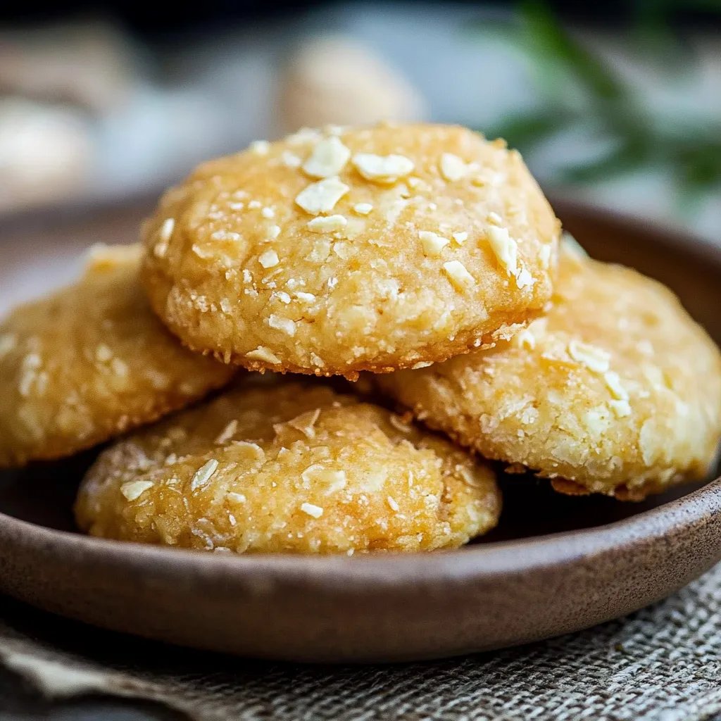 Einfache Haferflockenkekse