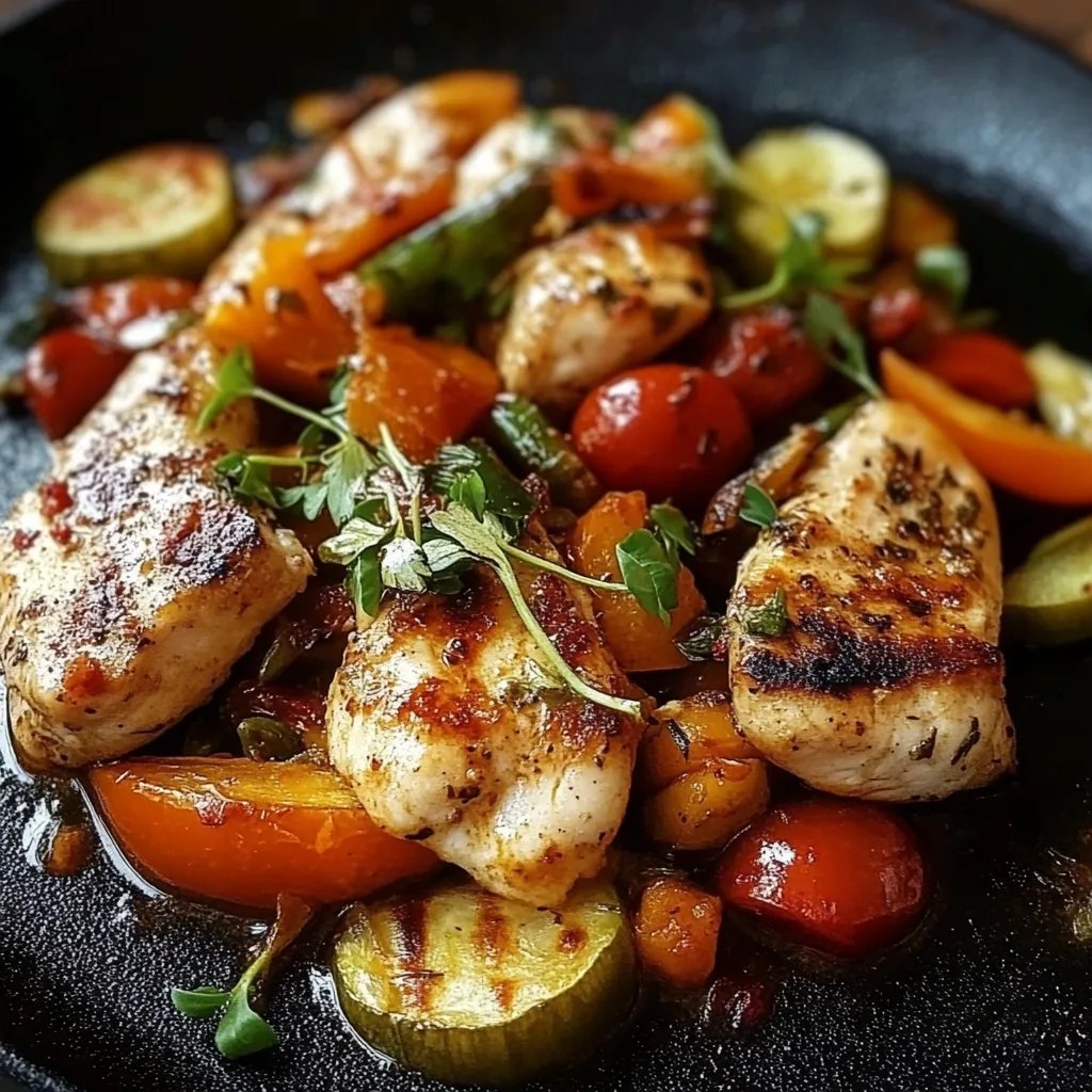 Leckere Low Carb Hähnchenpfanne mit Gemüse – Dein perfektes Abendessen!