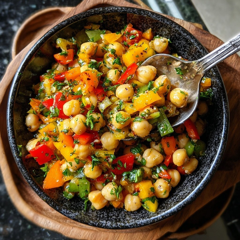 Kichererbsen Salat Zum Grillen