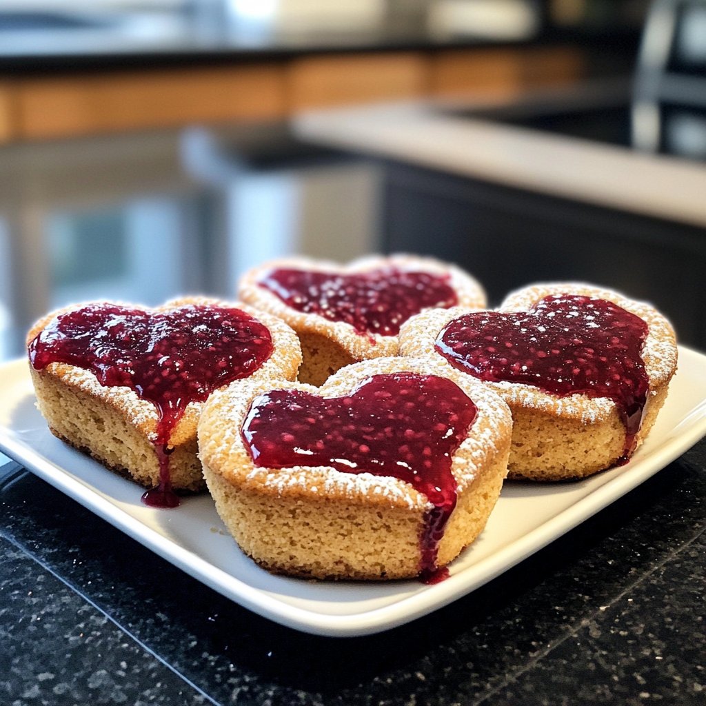 Mini Herz Kuchen Rezept