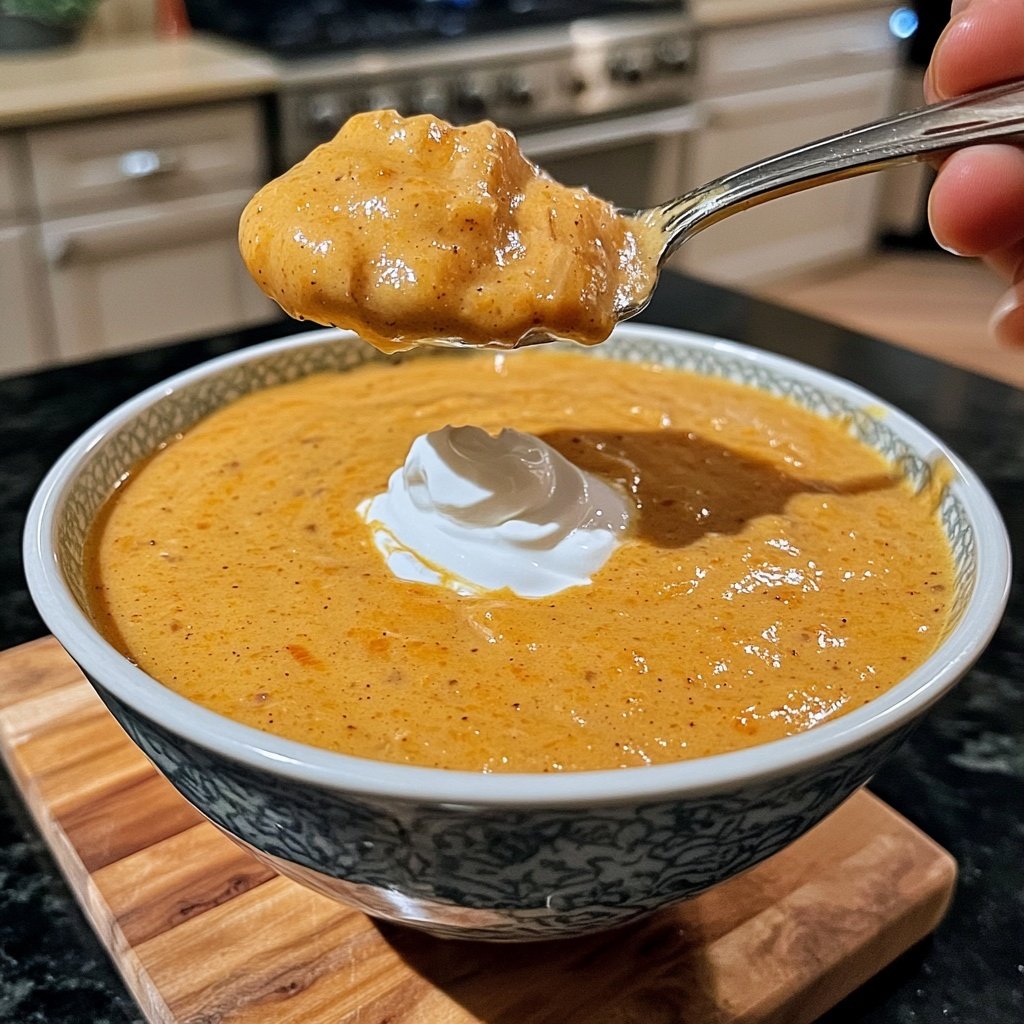 Kürbissuppe mit Ingwer