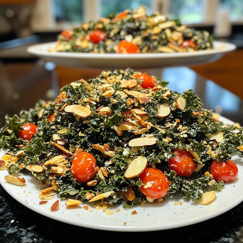 Knuspriger Grünkohlsalat