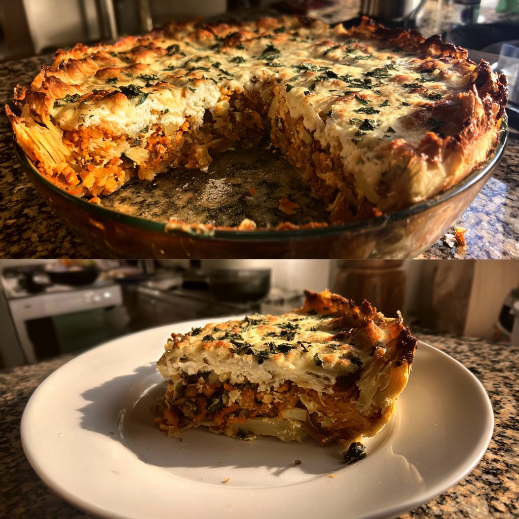 Abendessen mit Auflauf