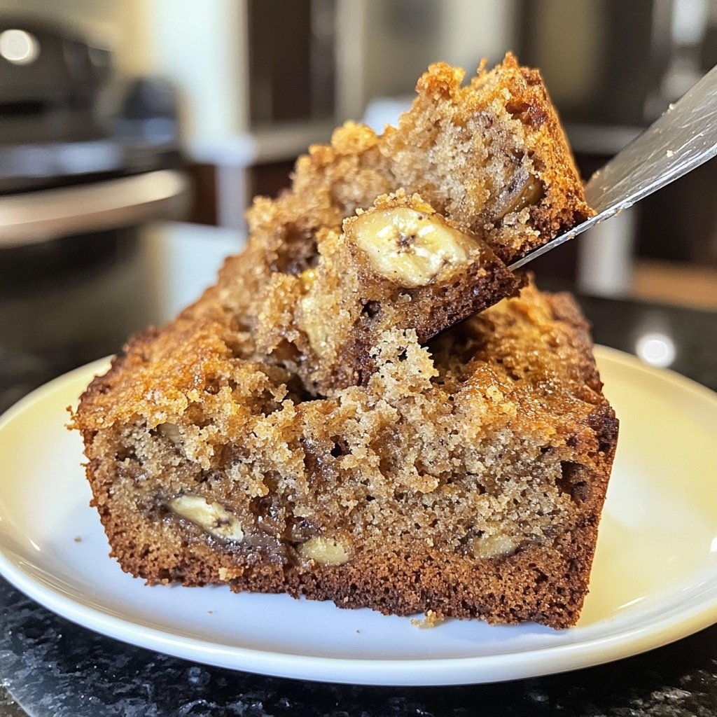 Bananenbrot ohne Butter