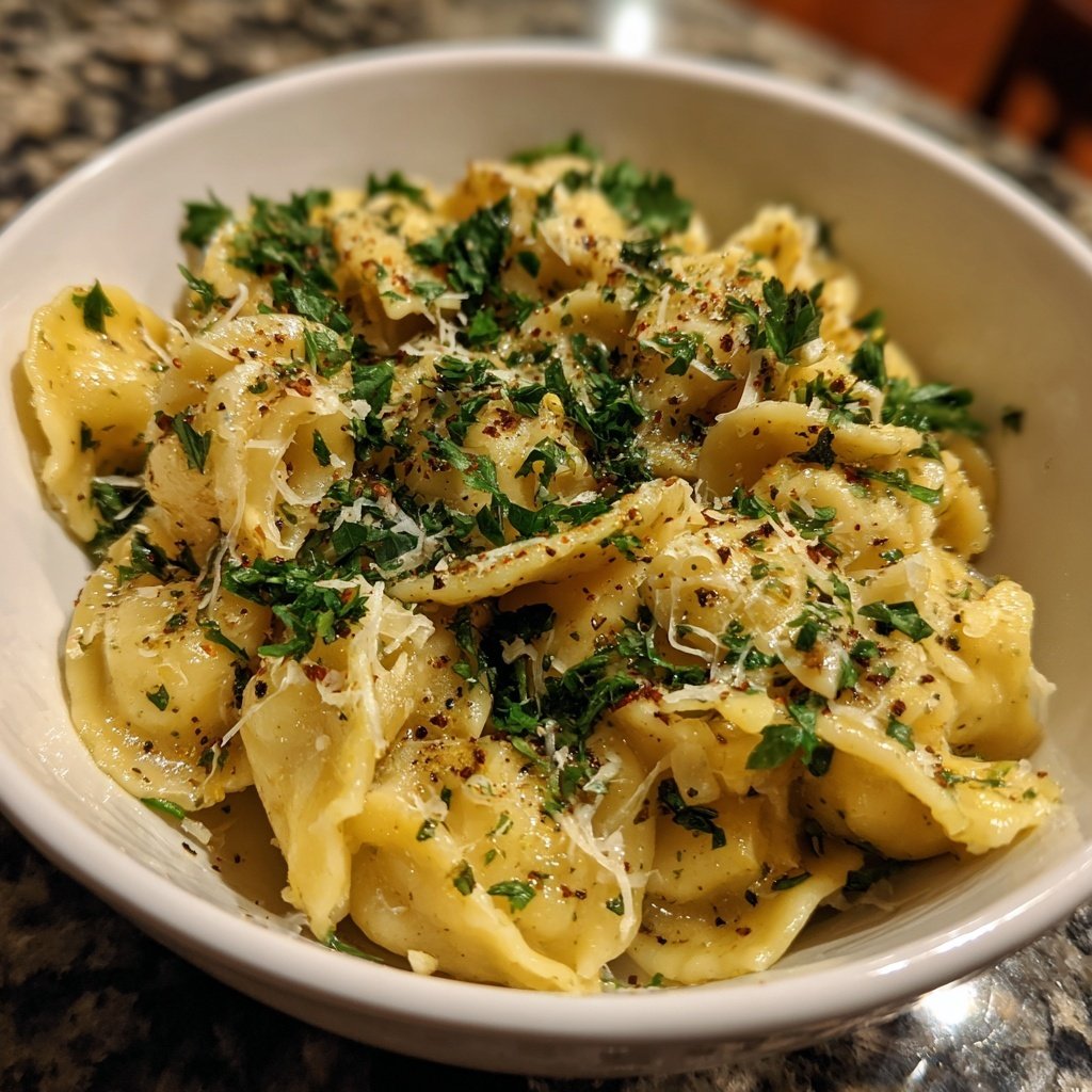 Schnell & Einfach 15-Minuten Knoblauchpasta