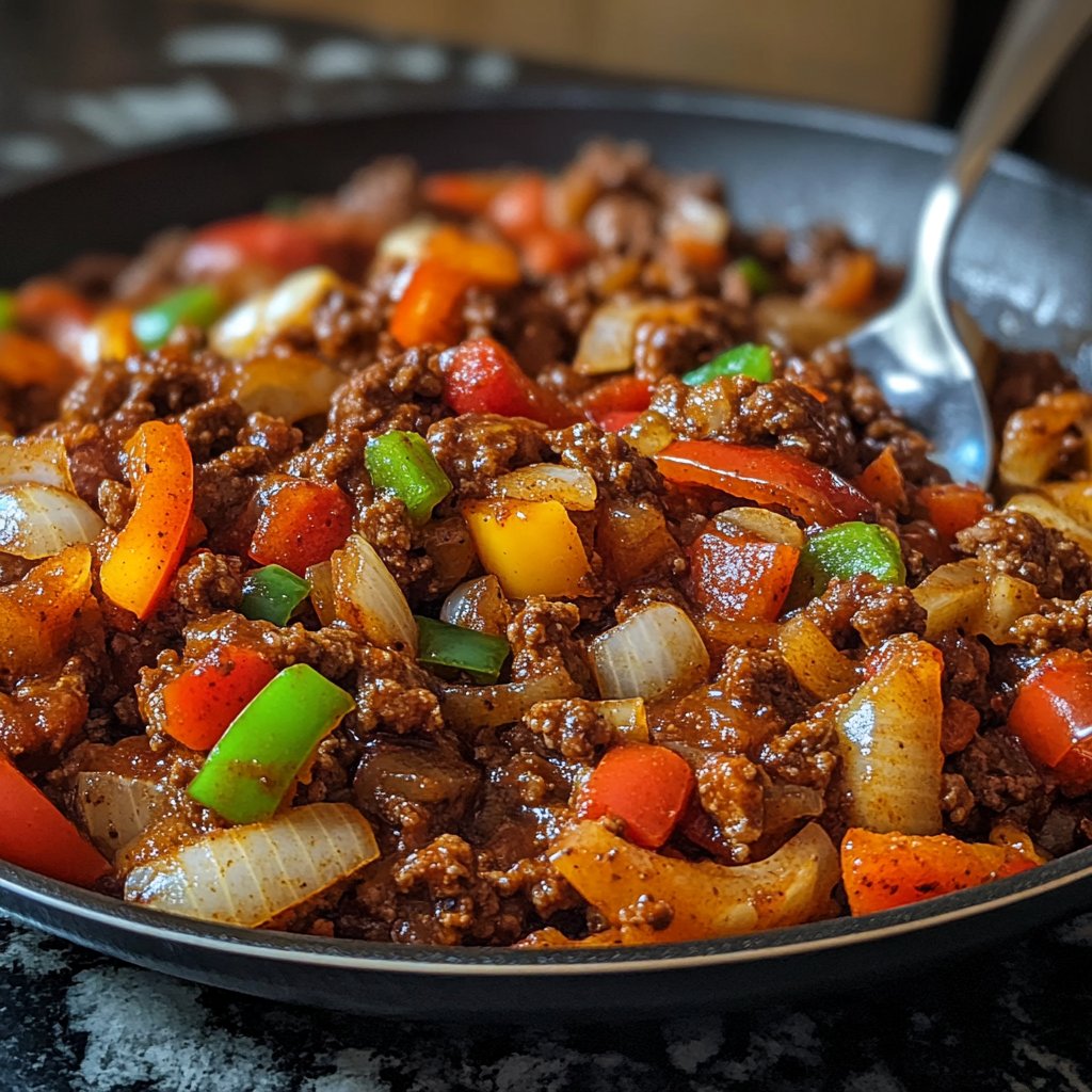 Hackfleisch Pfanne Hausmannskost